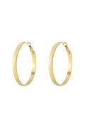 Stylish Stainless Steel Hoop Earrings - All Fit, Simple & Casual
