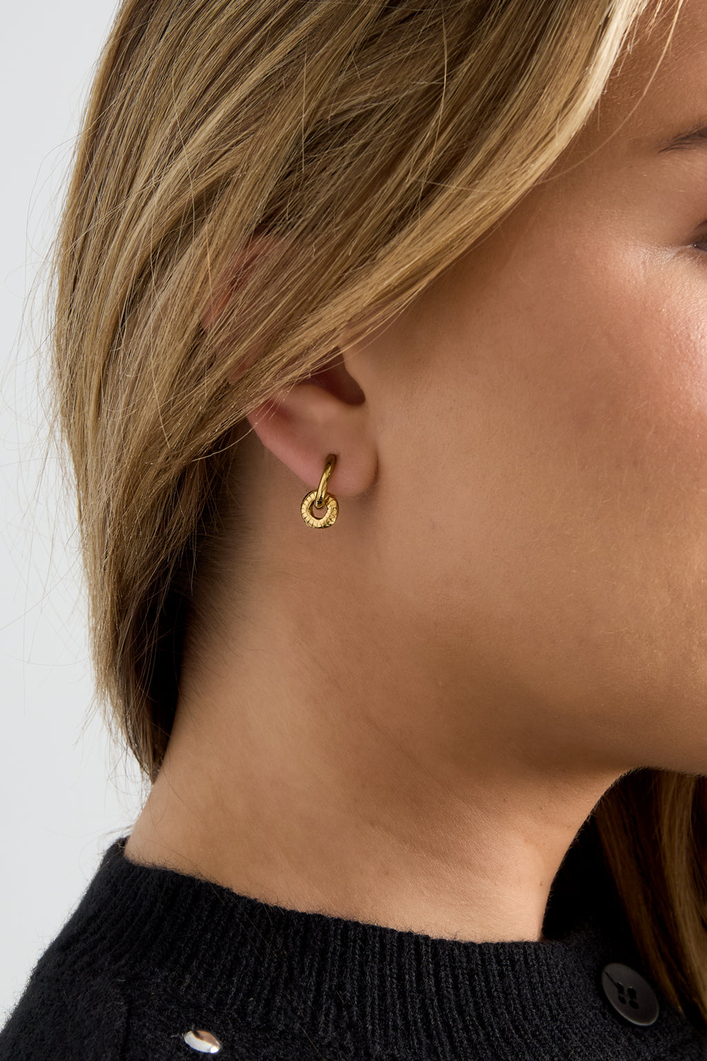Stainless Steel Drop Earrings Geometric Shape Simple Daily Simple Series Women's jewelry