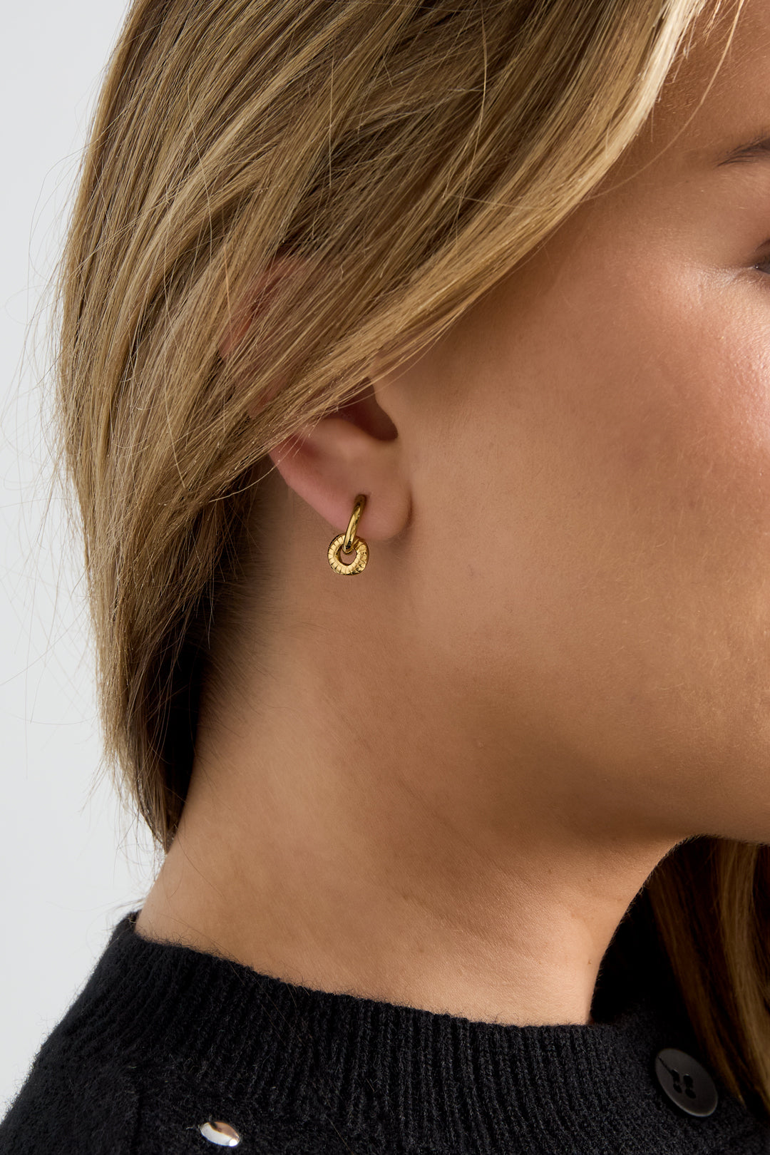 Stainless Steel Drop Earrings Geometric Shape Simple Daily Simple Series Women's jewelry